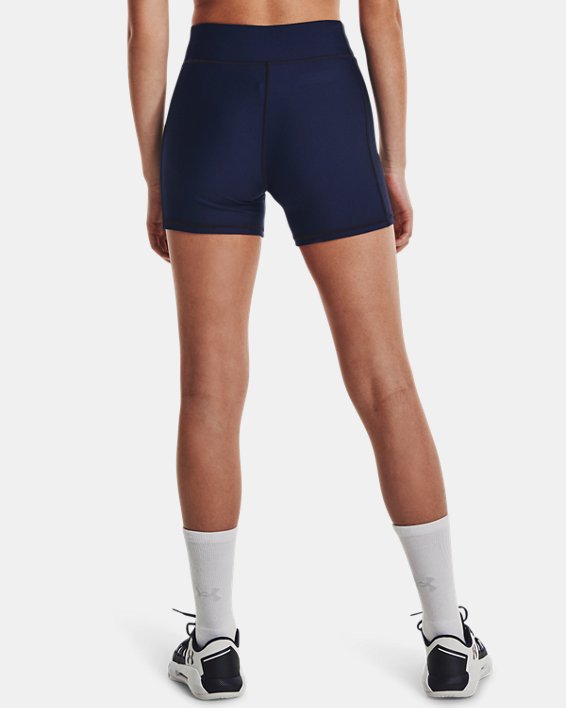 Women's UA Team Shorty 4" Shorts in Blue image number 1